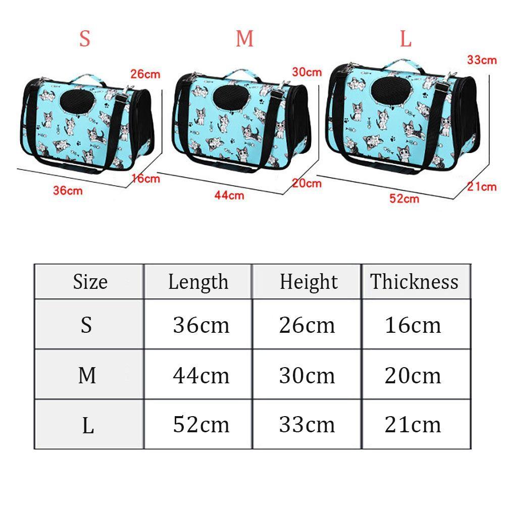 Large Capacity Pet Handbag Cat Dog Pet Carrier Bag Durable Pet Travel Bag