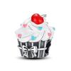 S925 Silver Cherry Charm Beaded Bracelet DIY Handmade Jewelry Accessories Ice Cream Cake Beads