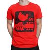 Men T-Shirts Woodstock Summer 69 Awesome 100% Cotton Tees Short Sleeve T Shirt Round Collar Clothing Gift Idea