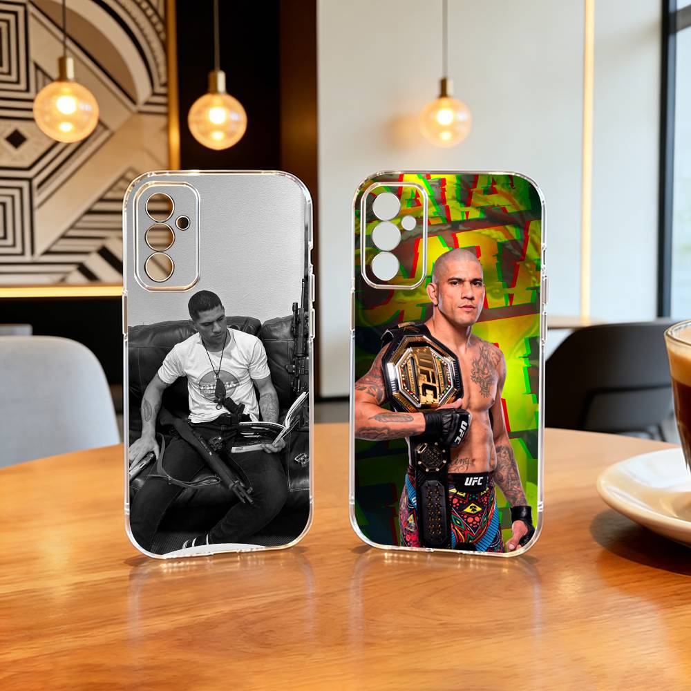 Pereira-s Alex Fighting Phone Case For SamsungA10,12,20,21S,30,31,40,50,51,52,70,71 Transparent Cover