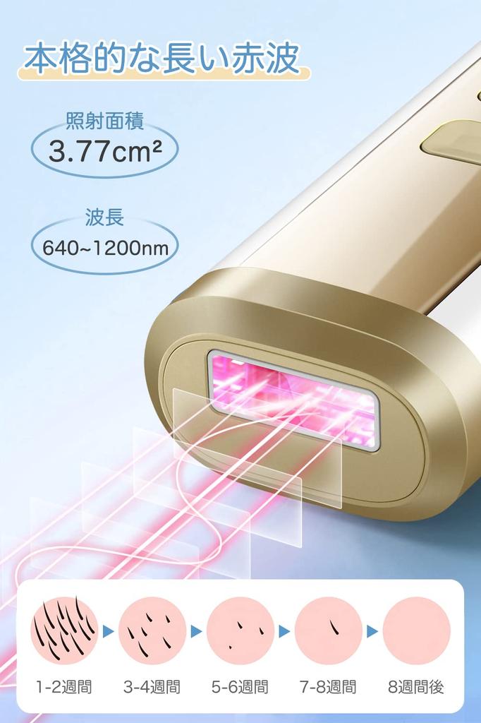New 2023 IPL Hair Removal Device with Unlimited Cool and Lightweight for Men and Suitable for the Whole and Includes 5 Power Perfect As a Birthday or