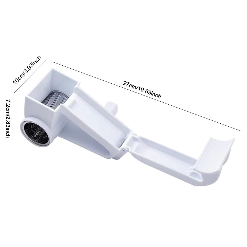 Ручная вращающаяся терка для сыра с ручкой, кухонный измельчитель сыра, ручная терка для твердого сыра, шоколада, орехов, овощей