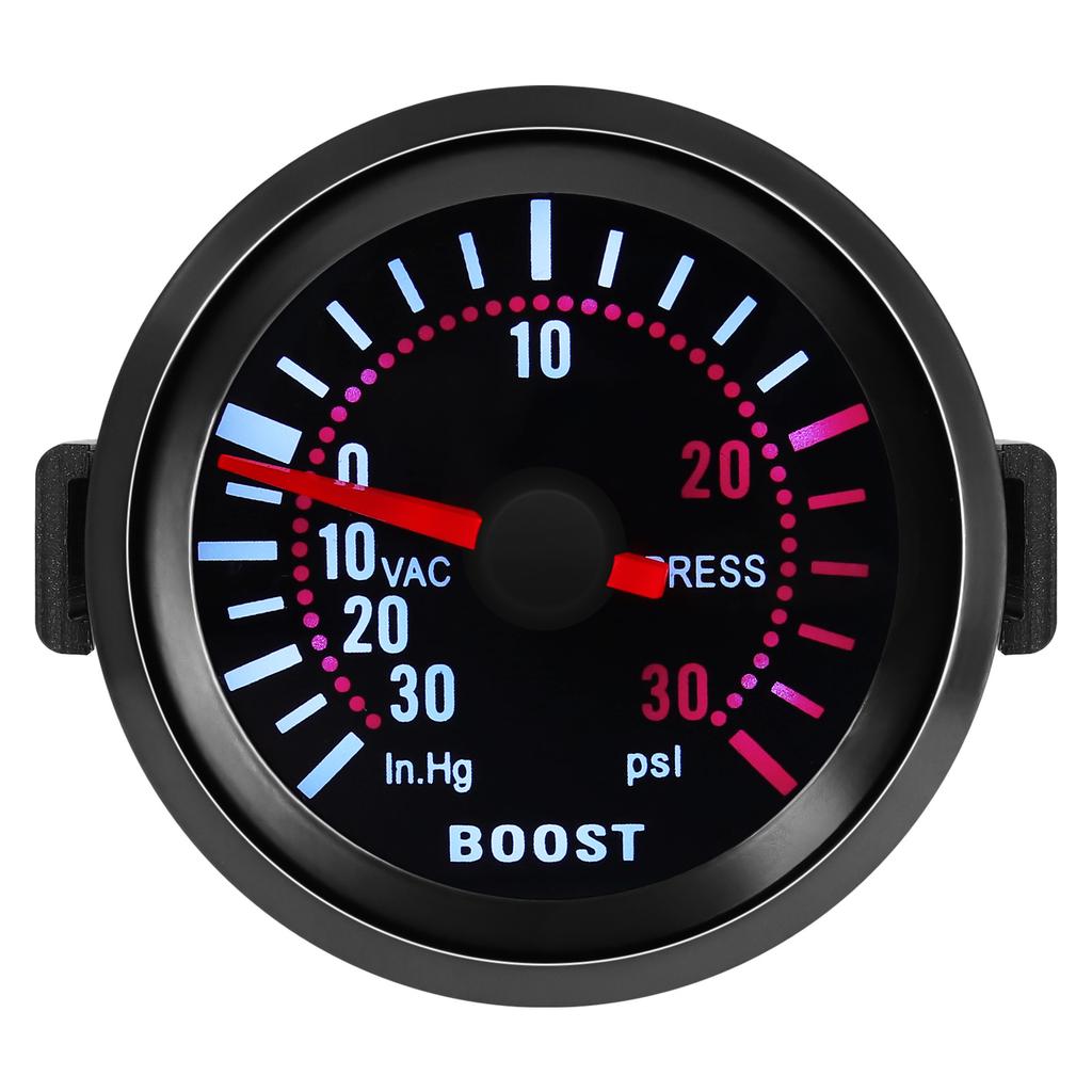 52 мм автомобильный датчик дыма Len тахометр RPM Turbo Boost Gauge Bar PSI вакуумный датчик температуры воды датчик давления масла для бензина 12 В