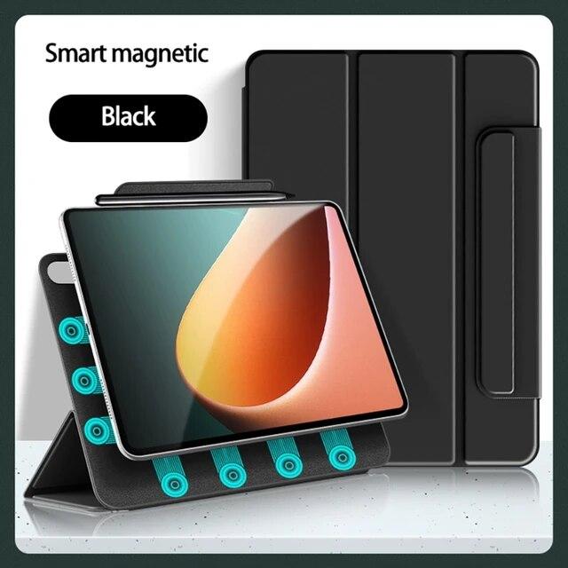 Чехол для Xiaomi Mi Pad 5 Pro, 11 дюймов, 2021, ультратонкий магнитный смарт-чехол для MiPad 5 Pro, 12,4 дюйма, 2022, корпус