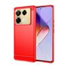 Для Infinix Note 40 Pro Чехол для Infinix Note 40 Pro 5G Силиконовый чехол из углеродного волокна для Infinix Note 40 Pro 5G Чехол