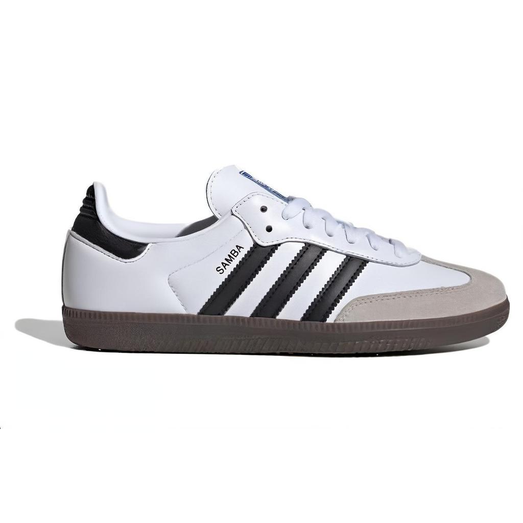 adidas Женские кроссовки Samba OG White Clear Granite Cloud-White Core-Black IG9030