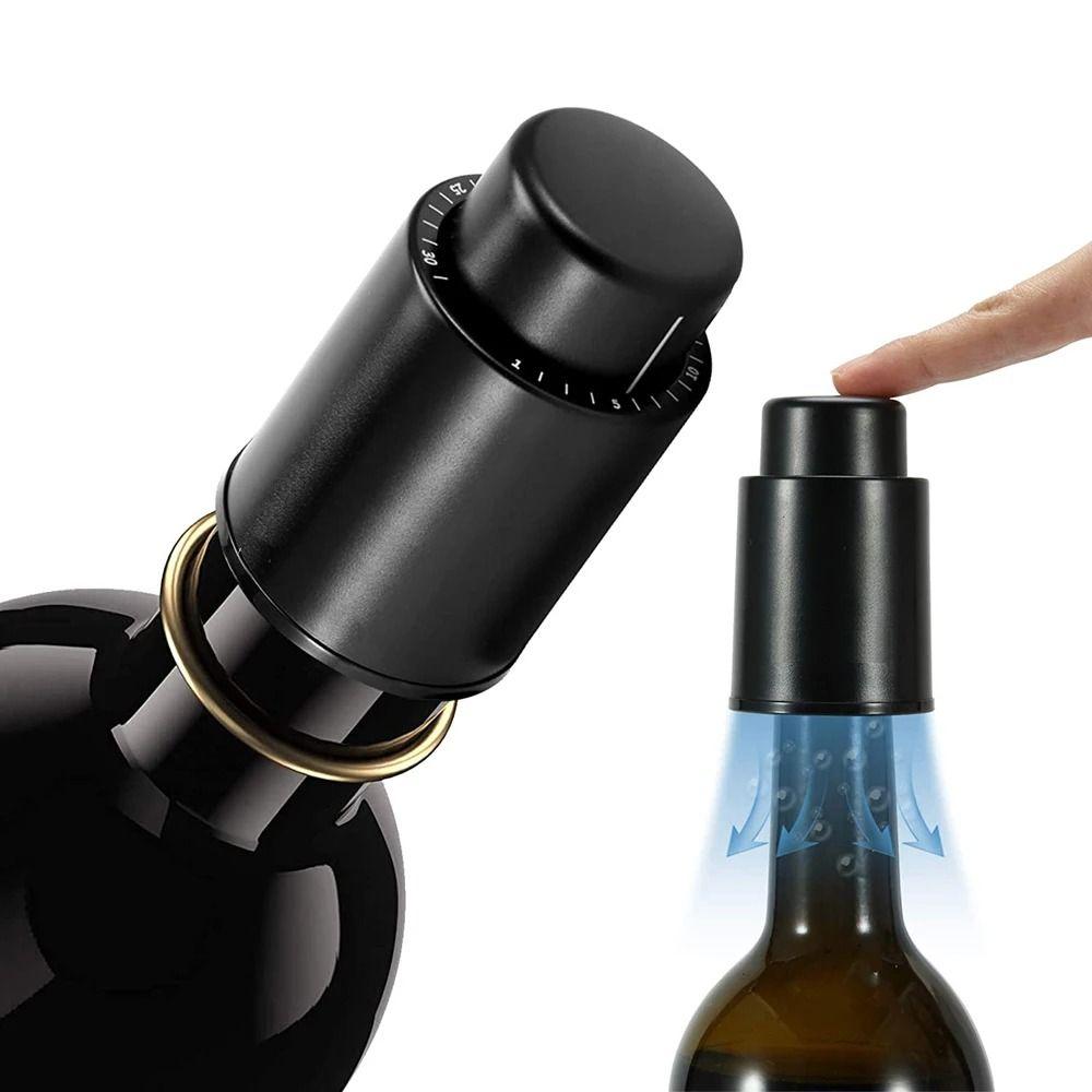Многоразовая пробка для винных бутылок Wine Savers Вакуумная пробка сохраняет вино по-настоящему свежим