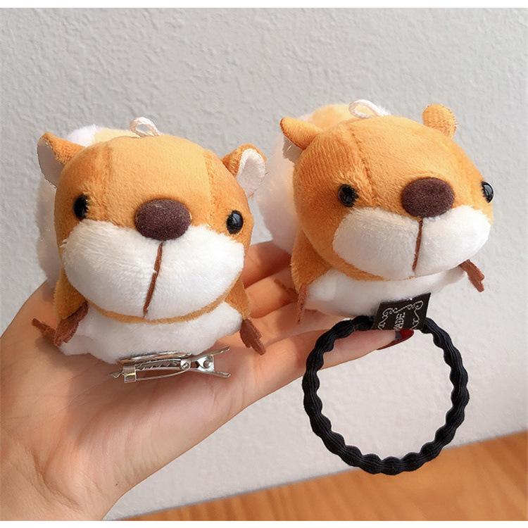Make Up Plush Squirrel Headband Squirrel Hair Hoop For Kids Party Hair Accessory