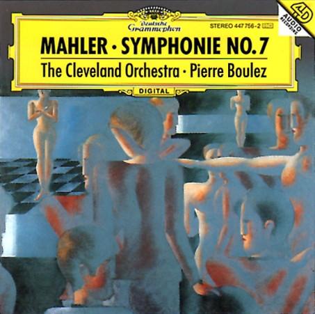 CD GUSTAV MAHLER, PIERRE BOULEZ; CLEVE - Symphonie No. 7 4477562 Deutsche Grammo 1996 Germany Classical Used