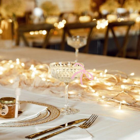 Yousheng 1/12 шт. Бантики Бирки для напитков Акриловые бантики Шармы для винных бокалов для свадебной вечеринки Декор Бантики Маркеры для напитков Многоразовый аксессуар для вечеринки