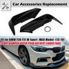 Rhyming Front Bumper Side Splitter Spoiler Kit Fog Lamp Wind Knife Cover Carbon Fiber Fit For BMW F30 F31 M-Sport 2013-