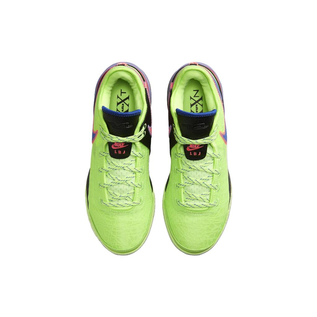 Nike Мужские кроссовки Zoom LeBron NXXT Gen EP Glitch Green Ghost-Green Racer-Blue DR8788-300