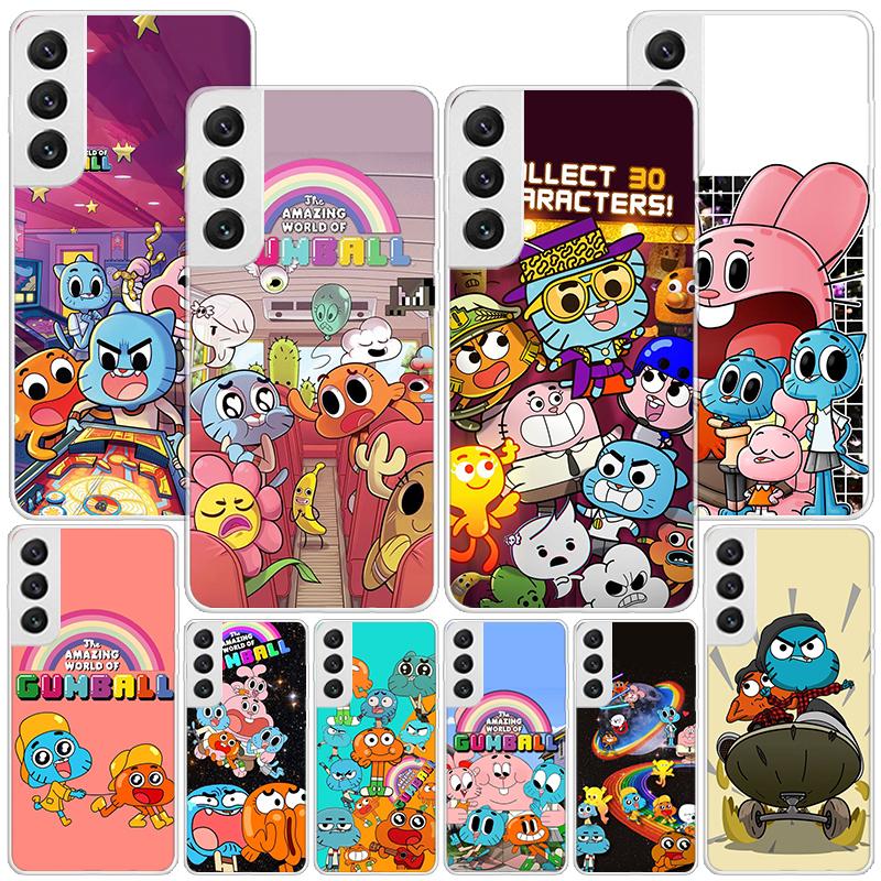 The Amazing World Gumball Phone Case For Samsung Galaxy S24 S25 Edge S26 Ultra S23 S22 S21 Plus S20 FE + Personalized Print Cove