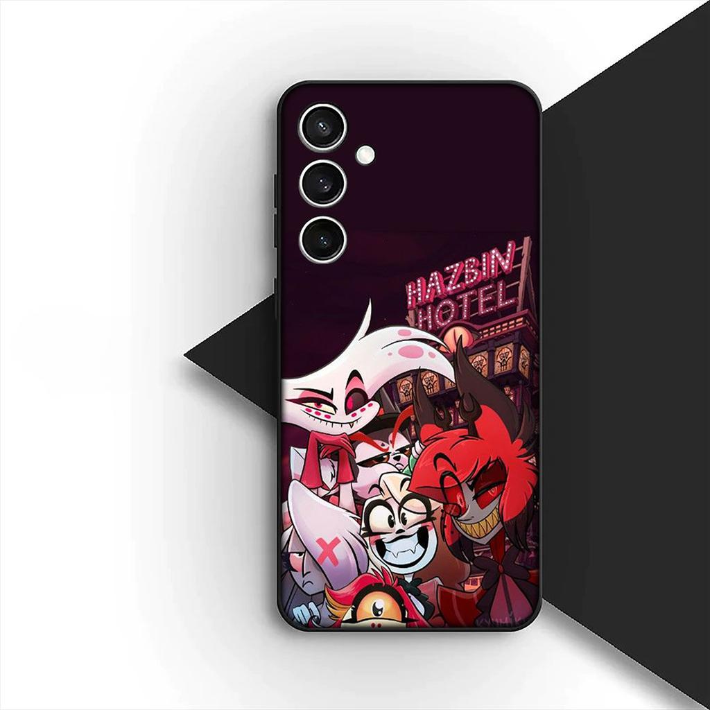 for Samsung Galaxy S10 S8 S9 Plus A33 A34 A31 70 A71 A72 Note 20 9 8 S10E Phone Case Alastor H-Hazbins Charile Hotels Angel Dust