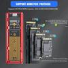 Корпус для SSD 10 Гбит/с M2 NVMe SATA, бокс для SSD M.2 NVME NGFF к USB 3.1, кабель Type-A на Type-C для аксессуаров M.2 SSD для ПК