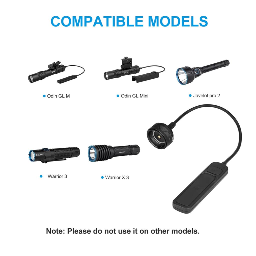 OLIGHT SROD-7 Магнитный выносной переключатель давления для Odin GL M, Warrior 3, Warrior X 3 и Javelin Pro 2 (черный)