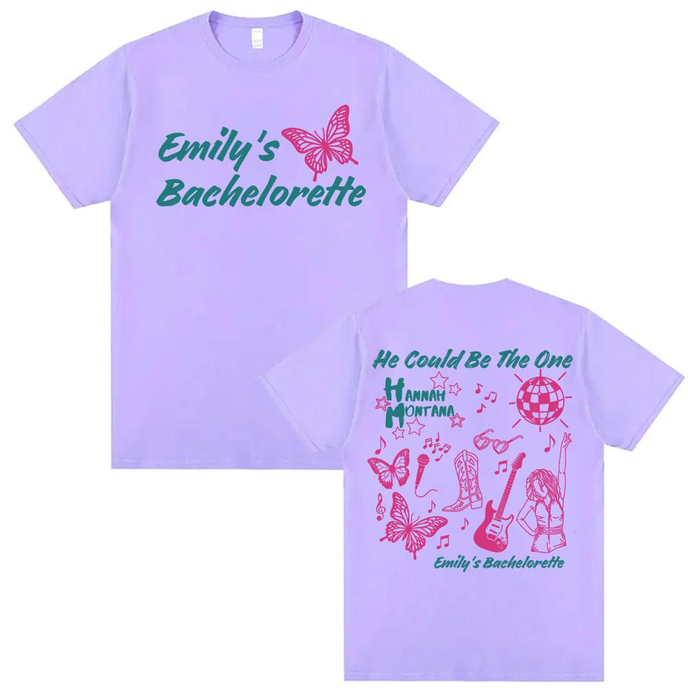 Pop Star Hannah Montana Bachelorette Tee Shirt Men Women Clothing Harajuku High Street Tshirts Summer Tops Short Sleeve T Shirt