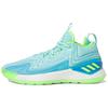D Rose Son of Chi 2 Aqua Solar Green Men Sneakers Pantone Core-White Team-Solar-Green HQ1006
