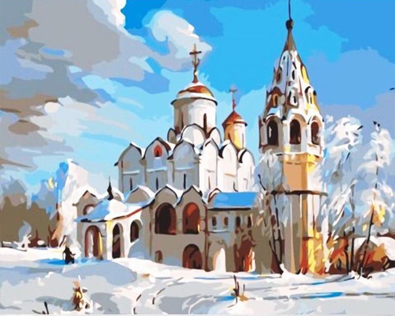 5D алмазная живопись дом картина горный хрусталь Алмазная вышивка пейзаж полный квадратный круглый ремесленный декор для дома