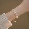 Japanese Korean Kitten Claw Pearl Unique Fashionable Design Bracelet Female Jewelry