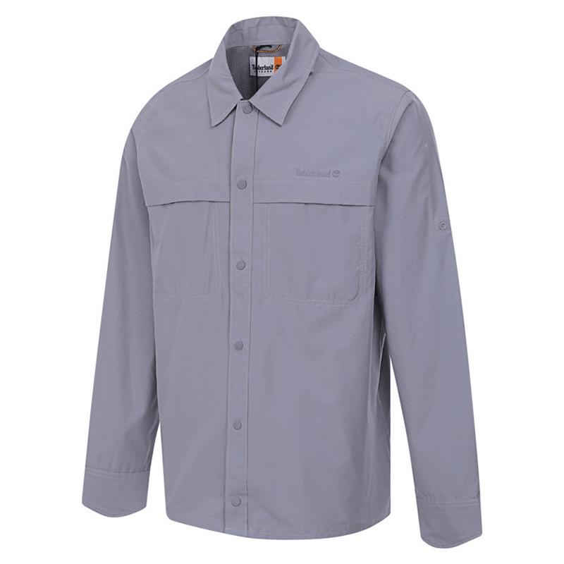 Timberland Ss25 Af Timberc Поло с длинным рукавом Повседневная мужская рубашка A6JEB-EOM