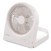 Saving IRIS OHYAMA Electric Box White [Energy Measures] Fan, Tabletop, Type, Rechargeable, TFB-01-W,