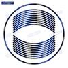 For 1000SX Z1000SX Motorcycle 17 Inch Front And Rear Wheel Sticker Hub Decal Reflective Waterproof Decorative Rim Stickers