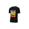 Air Air Retro Принт Короткий рукав Черный Мужской CN3108-010