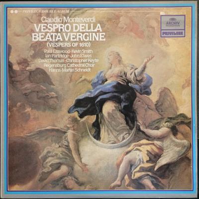 LP Пластинка КЛАУДИО МОНТЕВЕРДИ ХАННСМАРТИН С Vesperae Mariae Virginis Marienve 2539328 ARCHIV PRODUKT Германия Классика Б/У