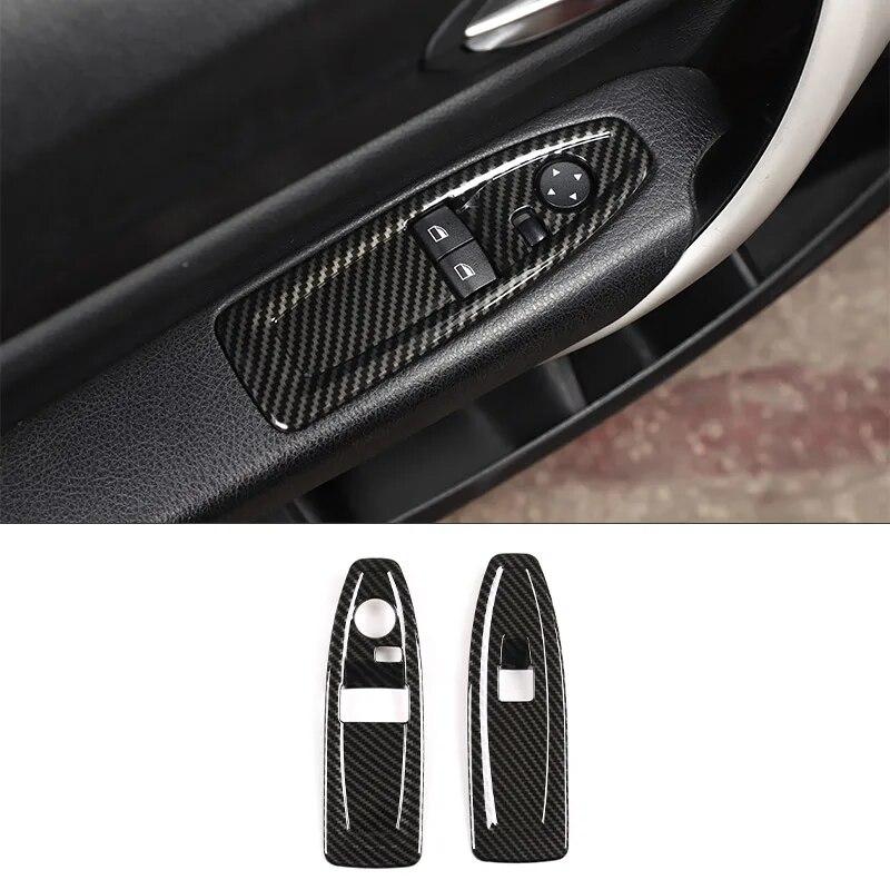 ABS углеродное волокно, автомобильный центр управления, украшение интерьера, наклейка для BMW 1 2 серии F20 F21 F22 F23 2012-2018, автомобильные аксессуары