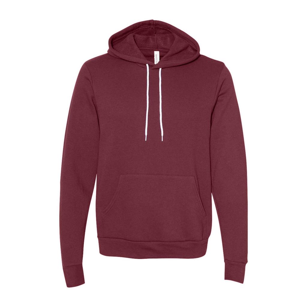Canvas Unisex Pullover Hooded Sweatshirt / Hoodie