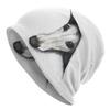 Geryhound Greyhounds Dog Peeping Whippet Унисекс Женские тонкие шапочки Уличная лыжная кепка Skullies Капот Шапка