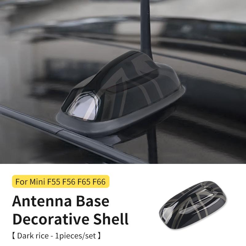 Car Exterior Trim Antenna Decoration Cover Sticker For MINI Cooper S JCW F65 F66 F56 F55 Car-Styling Accessories