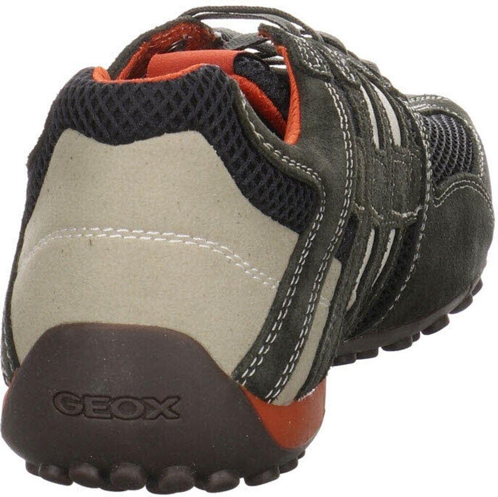Geox U Snake K Sneakers (U4207K) Dark Grey/off White
