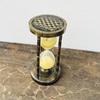 Antique Style Nautical Brass Sand Timer Vintage Chess Both Side Hourglass Decor Item 7 Inch
