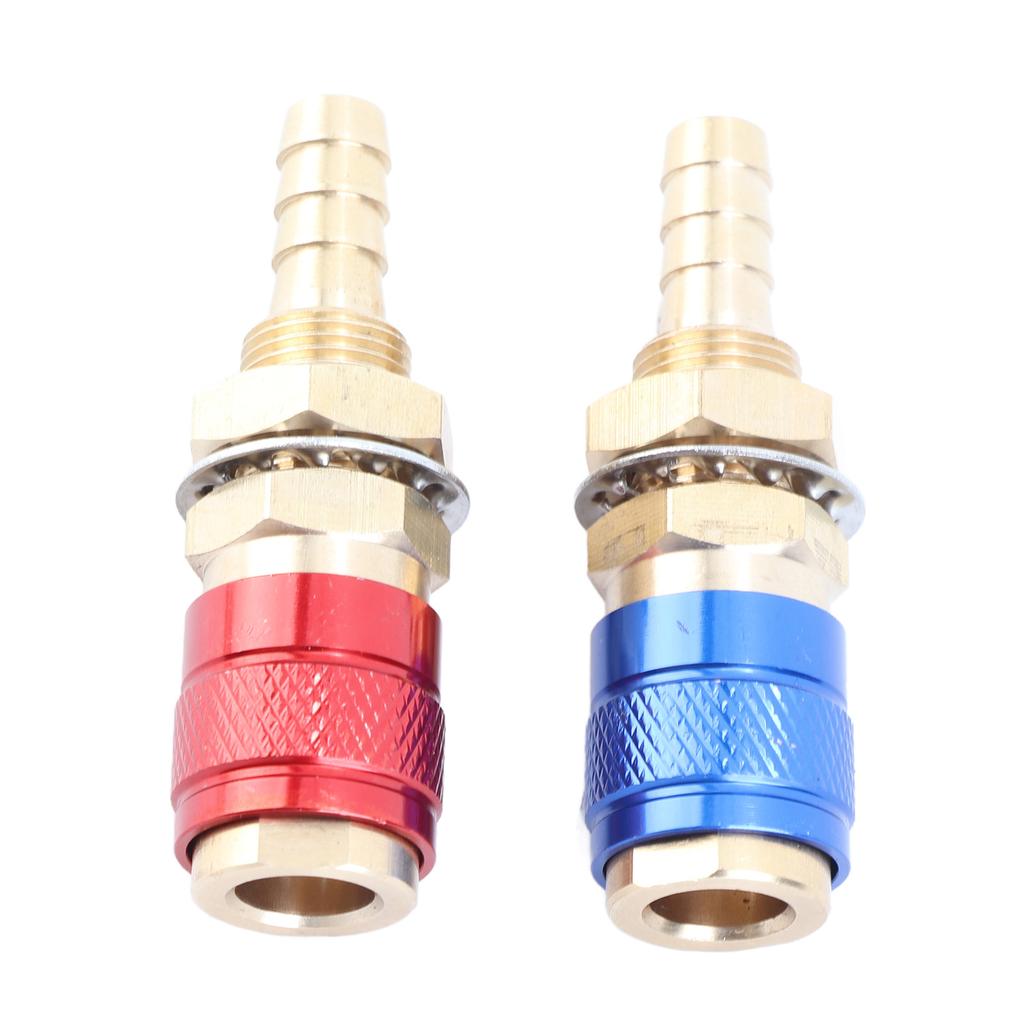 Газовый адаптер с водяным охлаждением, портативный латунный быстрый разъем с вилкой для сварочной горелки PTA DB MIG TIG