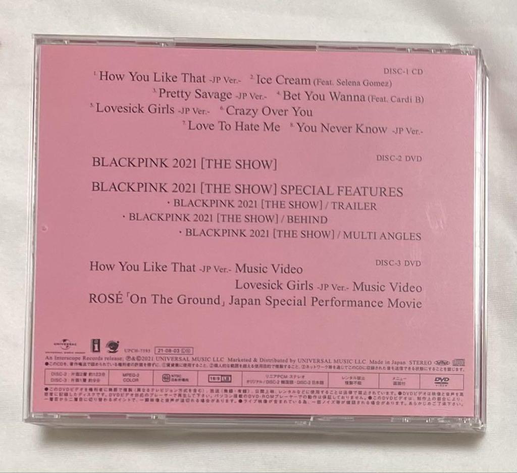 [USED] BLACKPINK THE SHOW Special Edition DVD