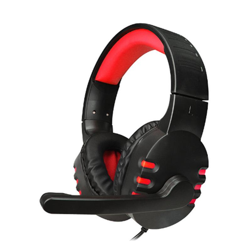 New Header Laptop, Desktop Computer Headset Game Headphones with Wheat Teaching Network, Computer Headset