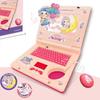 Kids Learning Laptop LED Electronic Learning Machine With Music And Light Cognitive Educational Toy Gift For Children