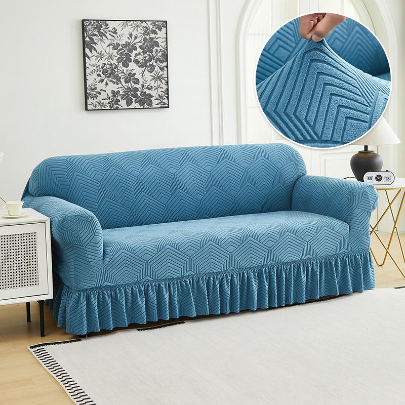 Новый жаккардовый чехол для дивана для гостиной, чехол для дивана, 1/2/3/4-местный эластичный чехол для дивана, L-образный угловой чехол для дивана для дома