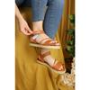 Women's Summer Original Velcro Puff Sandals Ballet 2cm Heels