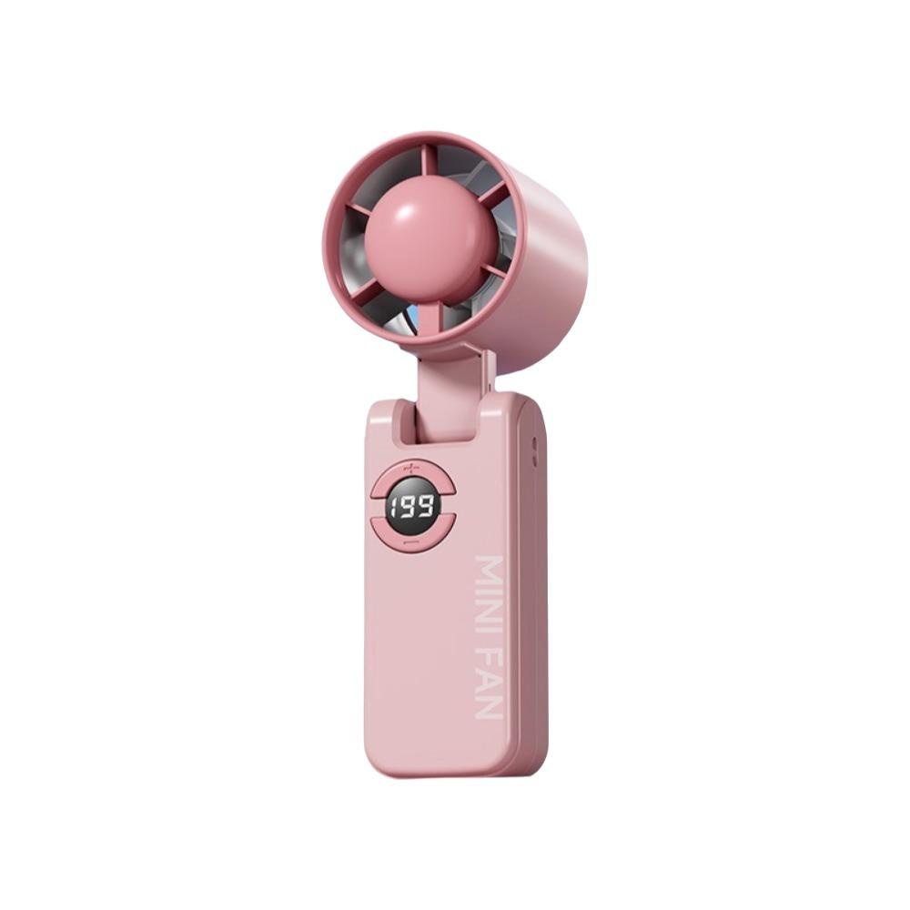 High-Speed Foldable Handheld Fan Portable Small Electric Fan Pocket Turbo Fan Camping