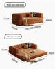 European Retro High-End Corduroy Sofa Bed Vacuum Compression Foldable Customizable Living Room Sofa Convertible Space-Saving Home Decor