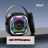Mini Karaoke Machine Portable Bluetooth 5.3 Speaker Wireless Microphone Home Family Singing Children's Gifts Support TF U Disk