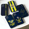 Турция F-F ФенербахчеS-E Для iPhone 12,16,13,14,15,17,11,Pro,Max,Plus,E,Air,Mini ТПУ Мягкий, приятный для кожи чехол для телефона