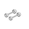 Stainless Steel Lip, Zircon Ear, and Ear Bone Studs - Trendy Piercing Jewelry