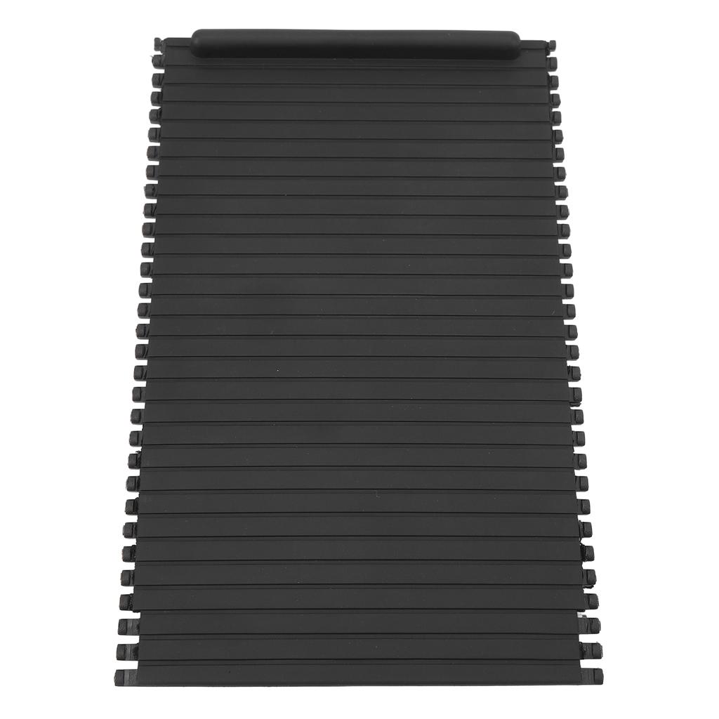 Крышка шторки центральной консоли 51168402941 резиновая, устойчивая к царапинам, сдвижная крышка подстаканника