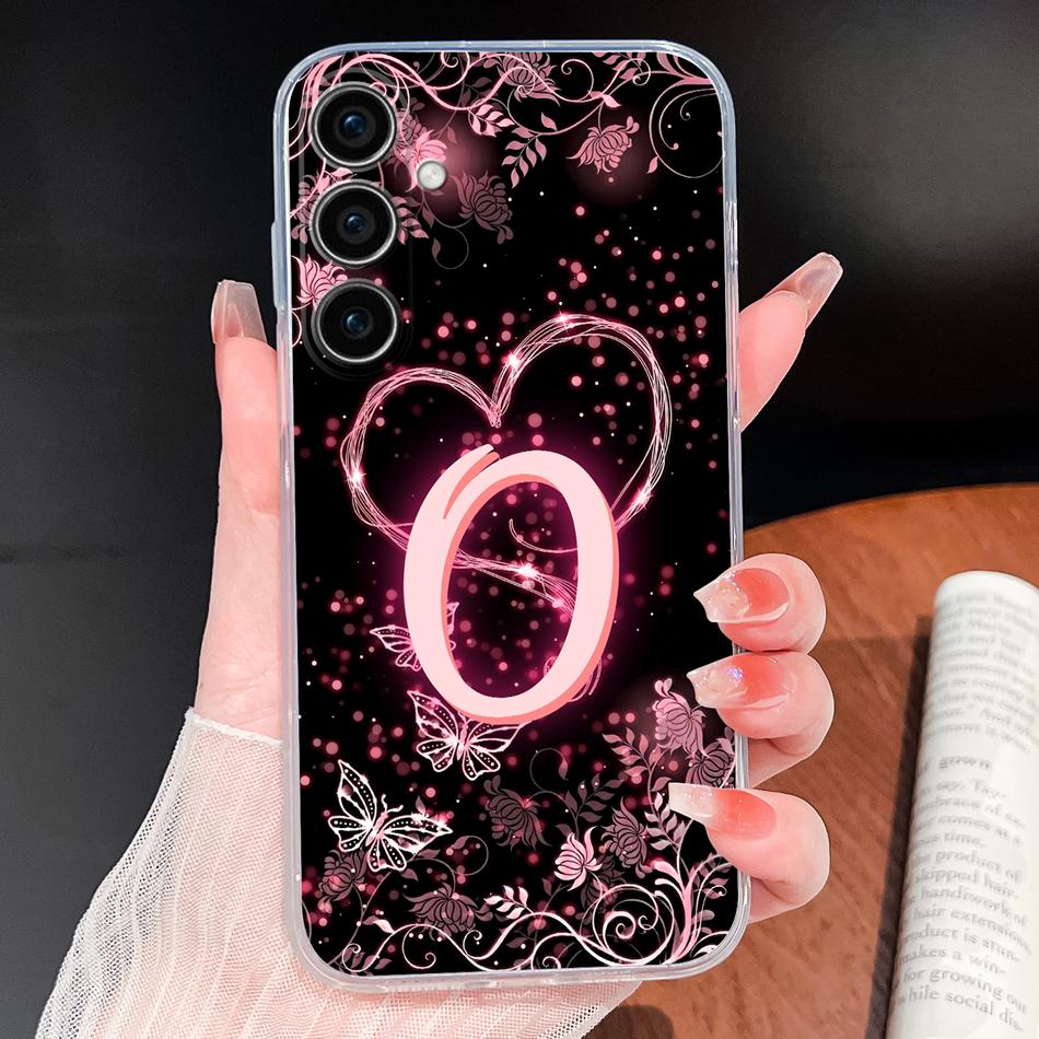 Чехол для Samsung Galaxy S25 Plus Ultra S25 Edge S25FE Модный Звездные Буквы Легкий Корпус Мягкий ТПУ Прозрачный Силикон Funda