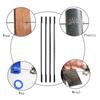 24 Pcs Carbon Steel Scroll Saw Blades 10/14/18/24 T Professional Sawing Machine Accessories High Toughness for Woodworking