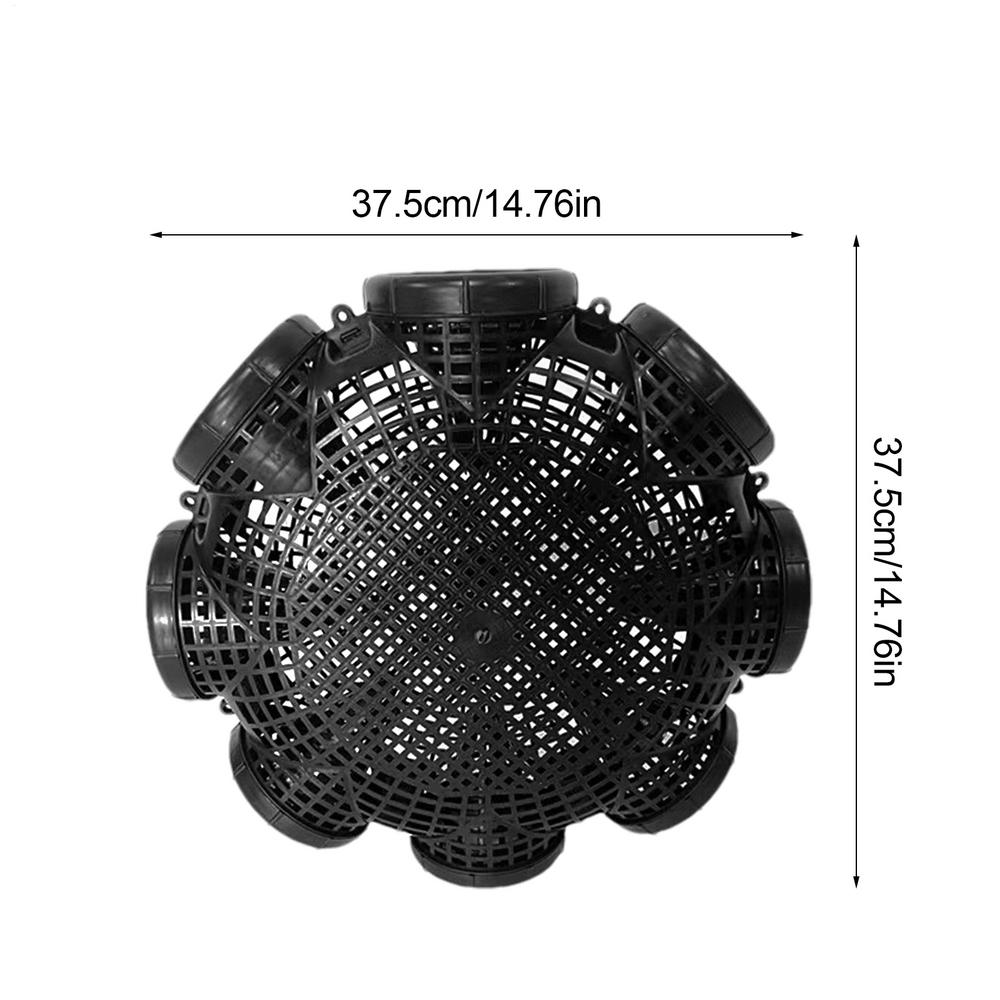 8/6/3 Holes Crayfish Fishing Trap Catch Loach Lobster Yellow Eel Cage Portable Crab Fishing Net Multi-Hole Shrimp Catcher Cage